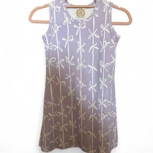 The Beaufort Bonnet Company Lavender Bow Print Dress